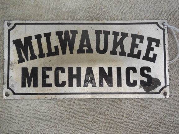 Milwaukee Mechanics fire mark - BU#216 VA - pre-1887