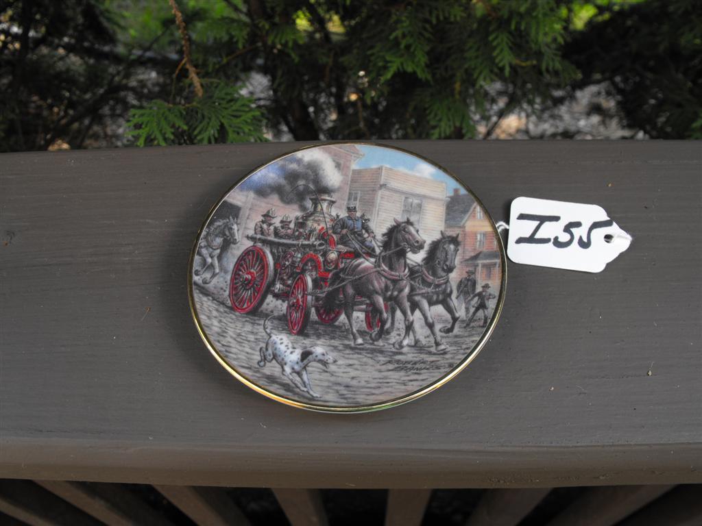 Small plate. 1908 Waterous Steam Pump. Plate num