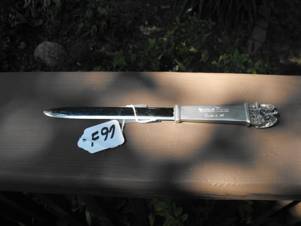 Letter Opener. Standard Mutual, October 19, 1992.