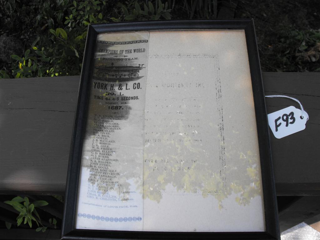 Ribbon. Champions Fire Running Team, Kearney, Neb