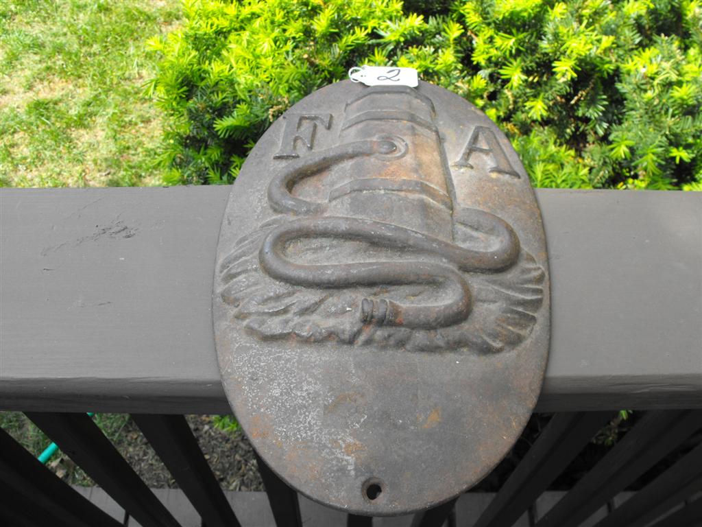 Fire Association of Philadelphia. Flat Back. No