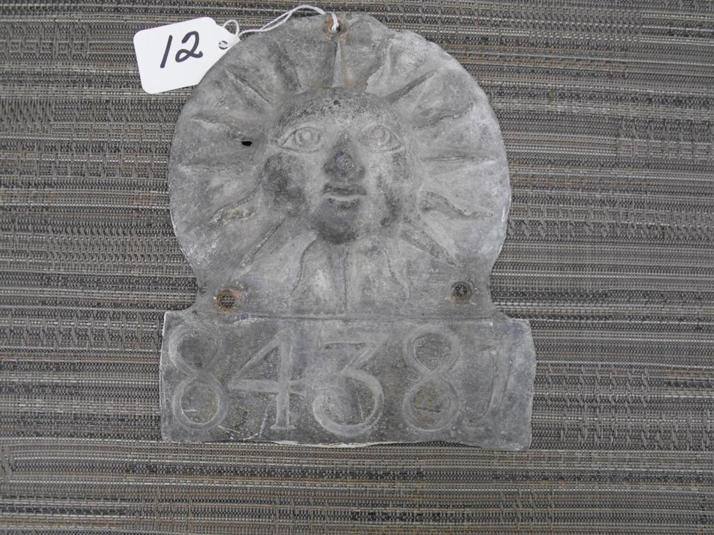 Sun Insurance Company. London, England. Lead. P