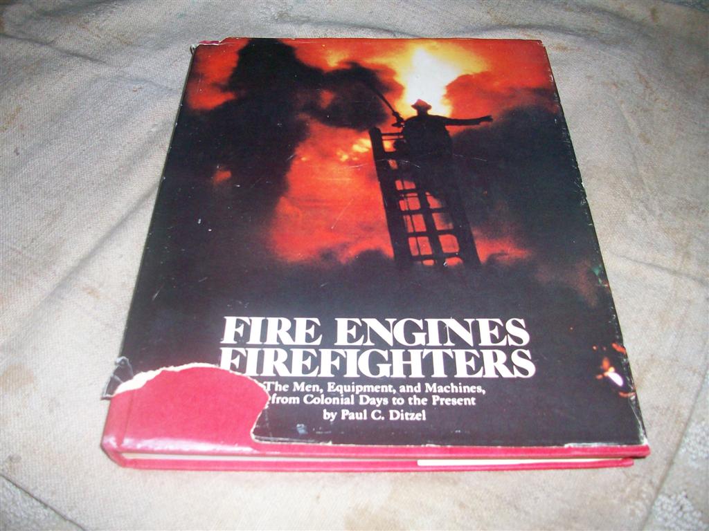 9 x 11 inch book entitled, Fire Engines- Firefight