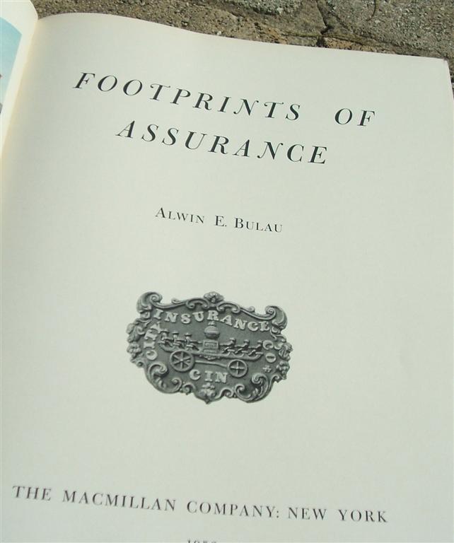 Footprints of Assurance by Alwin E Bulau, First Ed