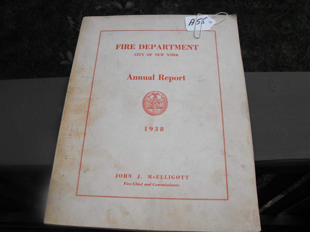 Fire Department, City of New York, Annual Report.