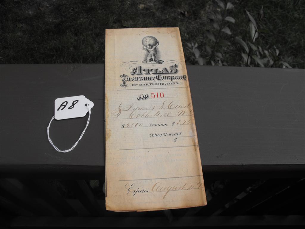 Atlas Insurance Company Insurance Policy. July 4,