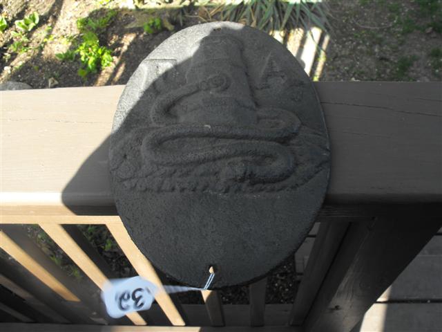 Fire Association of Philadelphia Fire Mark. Cast