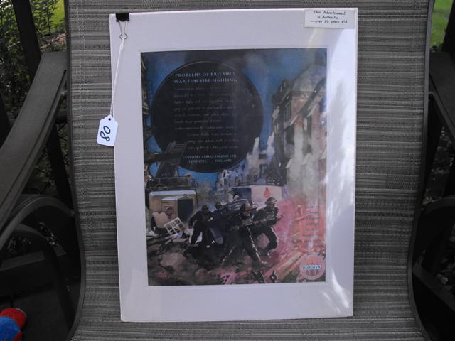 Coventry Climax Engines, Coventry, England. Adver