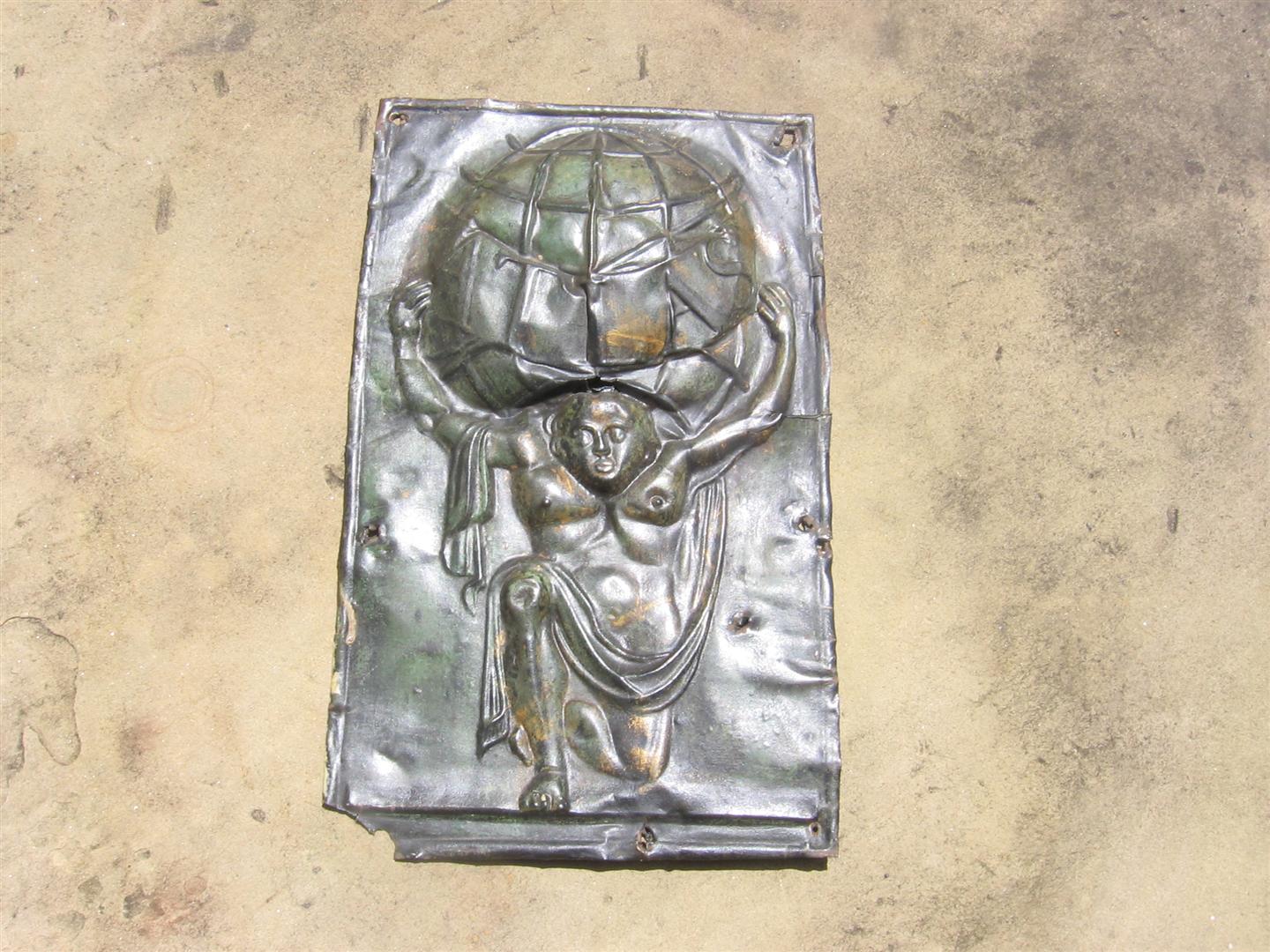 Atlas Assurance Co., London, UK; copper; piece mis