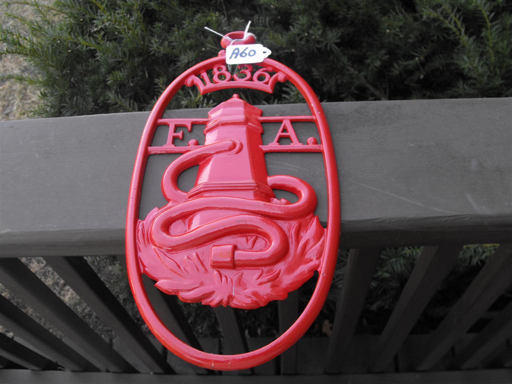 Fire Association of Philadelphia. Cut out of FA F