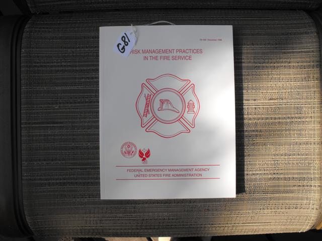 Booklet. Risk Management Practices in the Fire Se