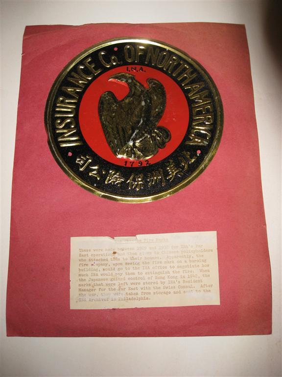 Insurance Company of North America. Philadelphia,