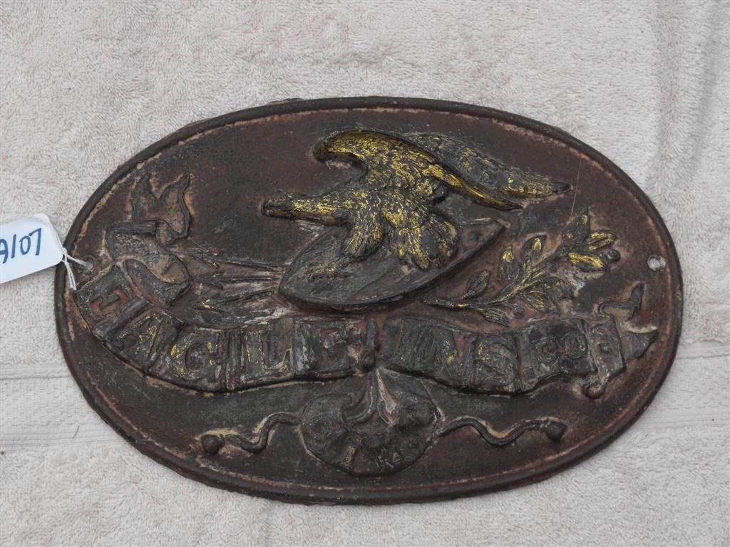 Eagle Insurance Company Reproduction Fire Mark of