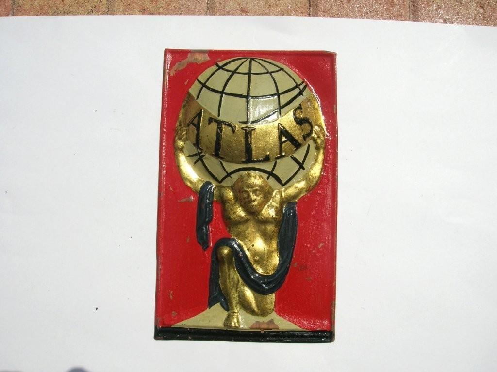 Atlas Assurance Company. London, England. Copper.