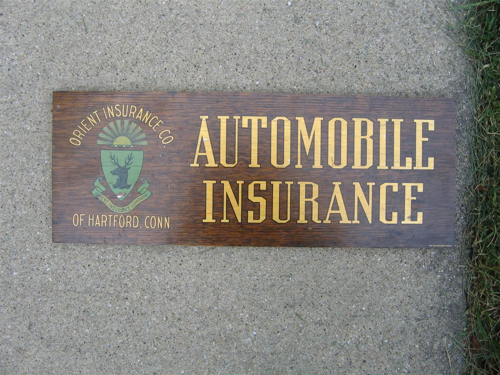Sign. Orient Insurance Co. of Hartford, Conn. Wo