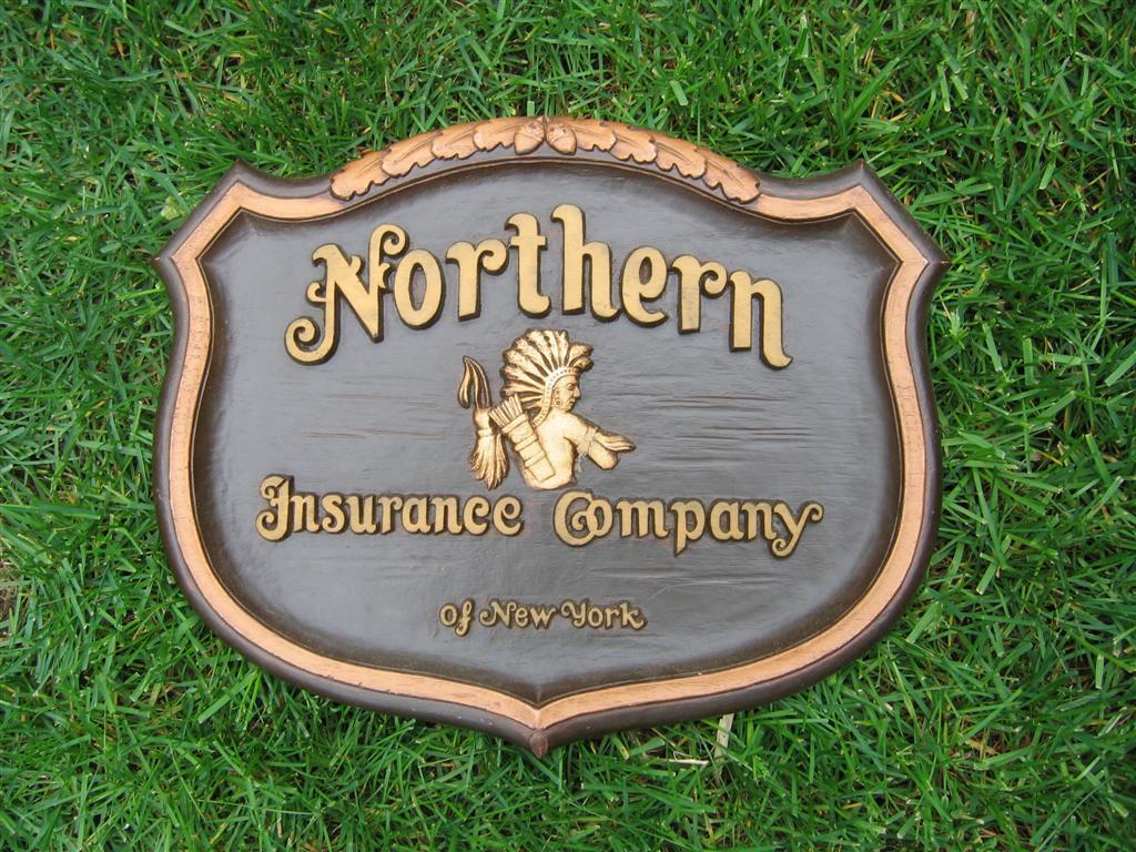 Sign. Northern Insurance Company of New York. Bur