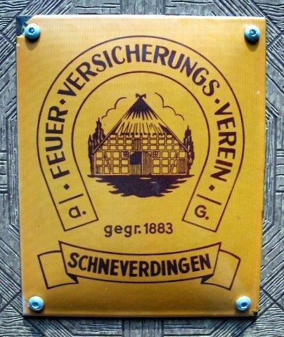 Feuer-Versicherungs-Verein Schneverdingen. German