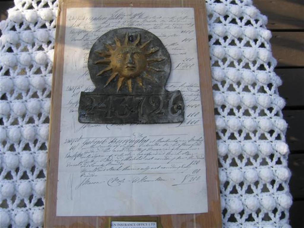 Sun Insurance Office. London, England. Heavy Lea