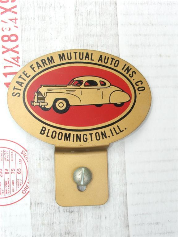 State Farm Insurance Auto Tag/Badge/Bumper Emblem.