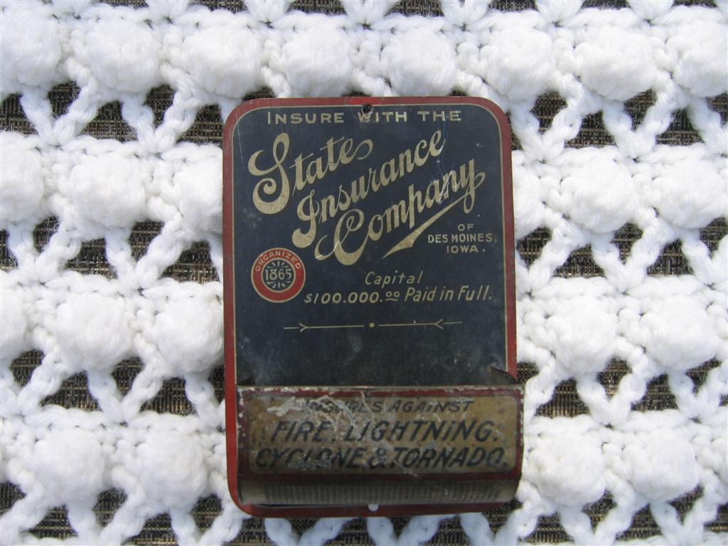 States Insurance Company of Des Moines, Iowa. Adve