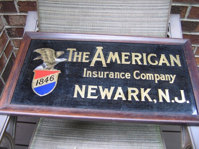 American Insurance Company. Newark, New Jersey.