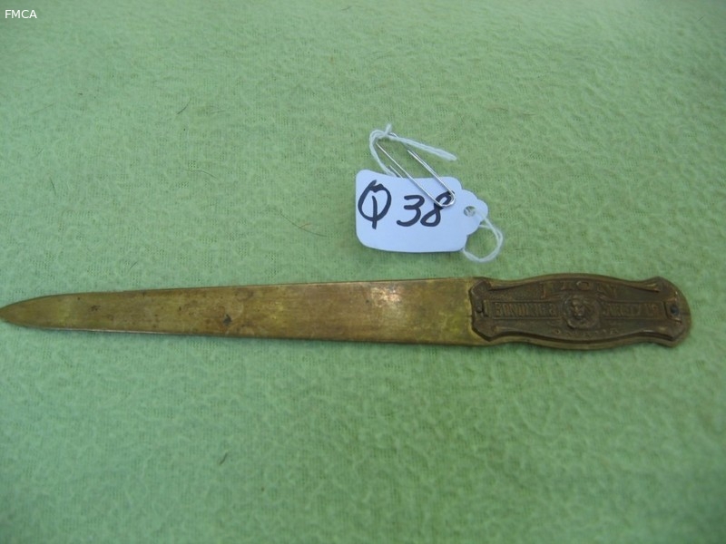 Advertising Letter Opener. Lion Bonding & Surety