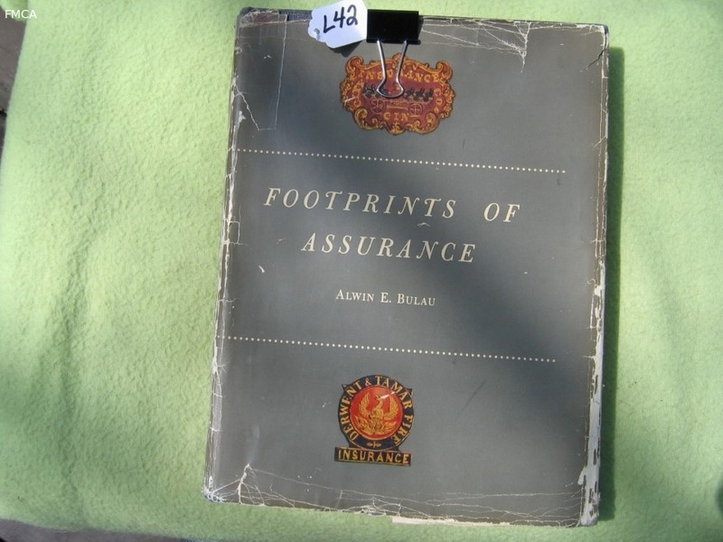 Footprints of Assurance Book. By Alwin Bulau. Pu