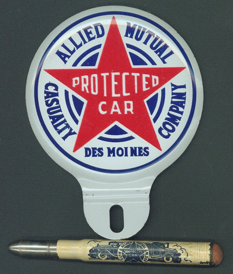 Auto Tag and Bullet Pencil for Allied Insurance.