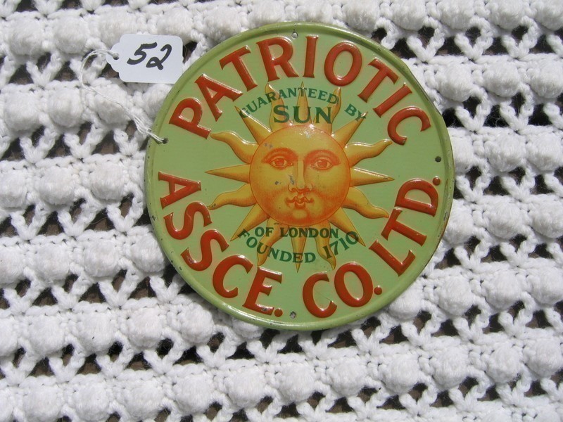 Patriotic Assurance Company. Dublin, Ireland. Ti