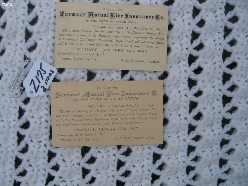 Two Postal Cards with 1 cent stamp part of the pos