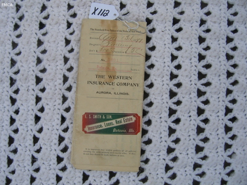 Western Insurance Company of Aurora, Illinois. In