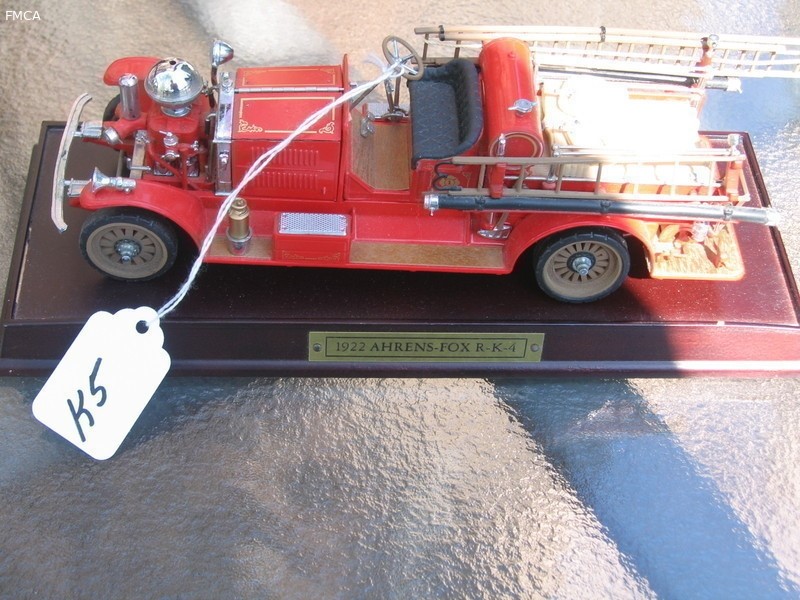 Fire Engine Miniature. 1922 Ahrens-Fox R-K-4. Di