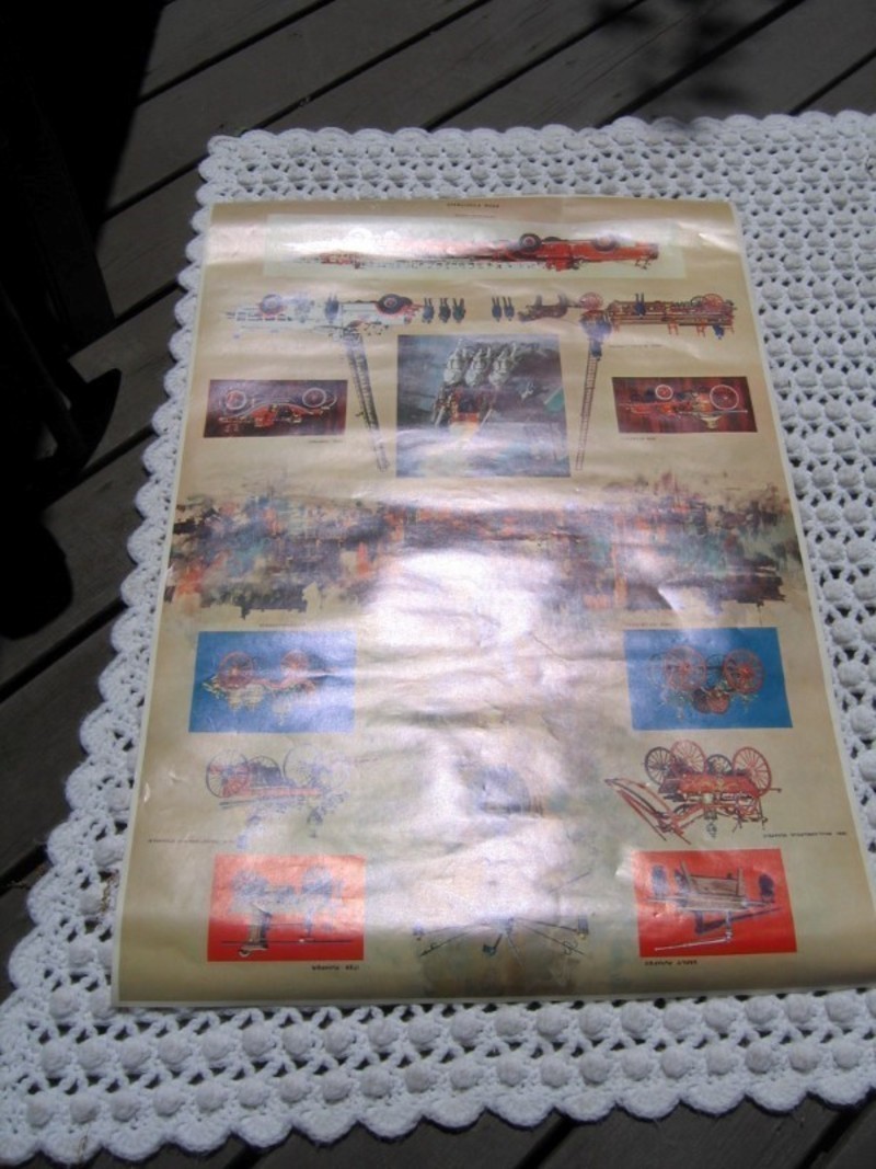 Poster. Heavy Paper. 23 3/8 wide x36 inches long