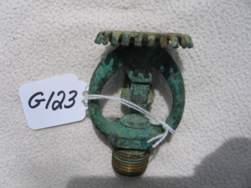 Old Sprinkler Head. 3 inches tall x 1 3/4 inches.