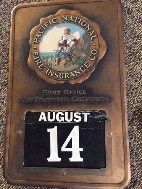 Pacific National Fire Insurance Company. Home Off