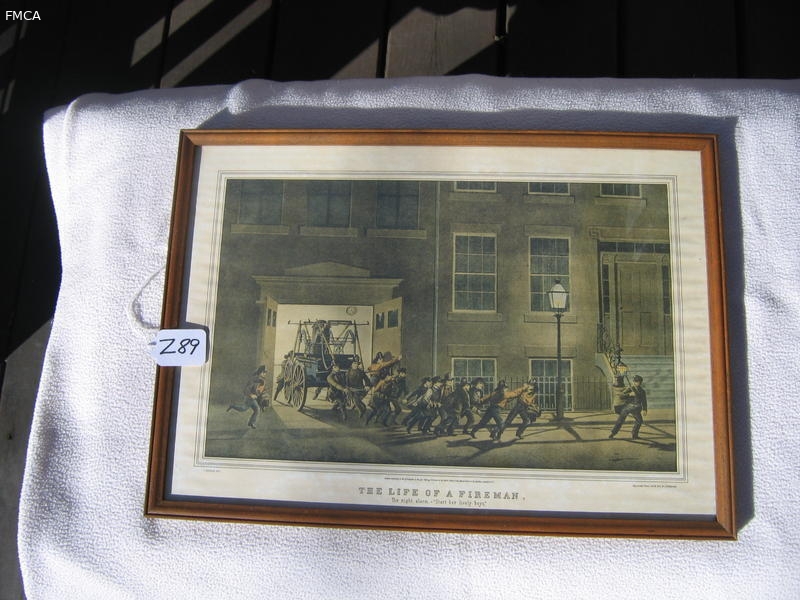 Picture - The Life of a Fireman. The night alarm