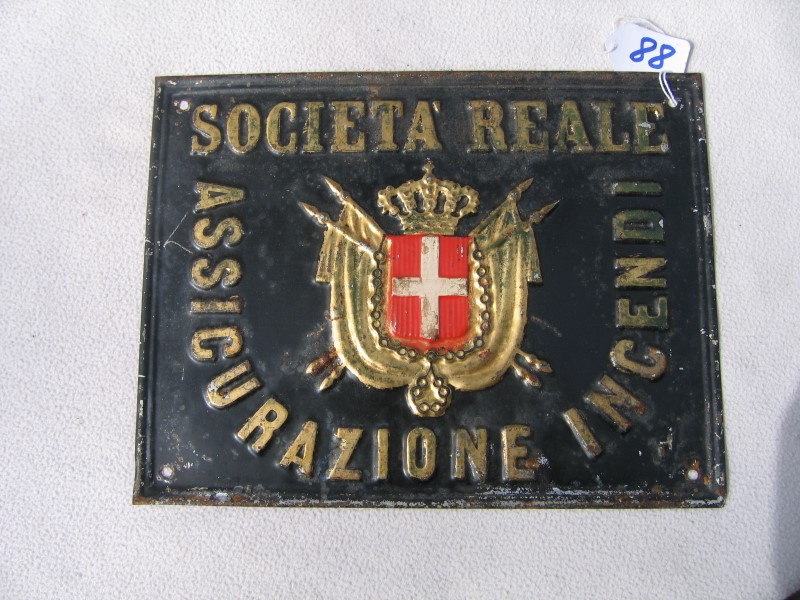 Societa Reale Mutua di Assicurazionr Incendi. Tur