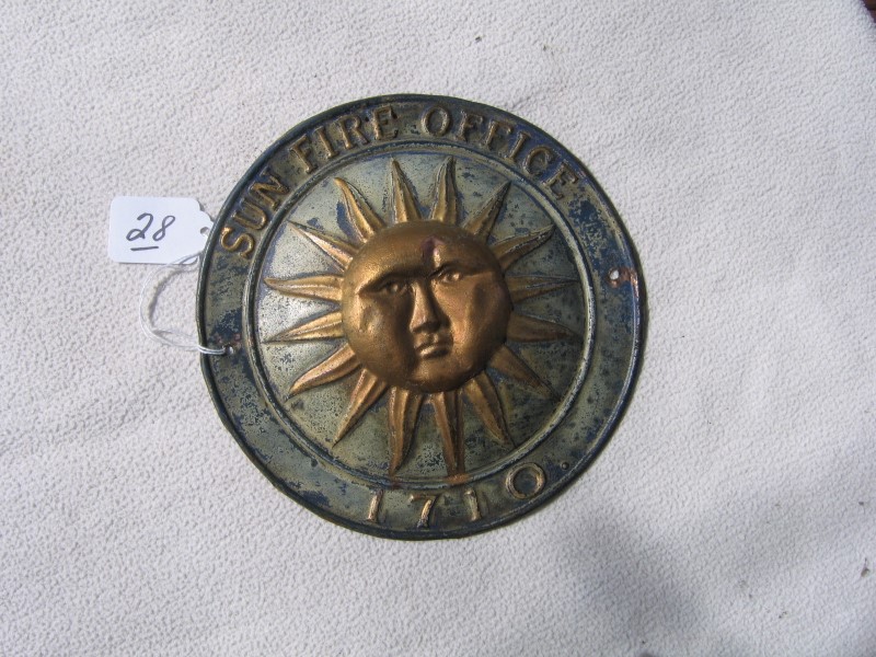 Sun Insurance Office. London, England. Copper.