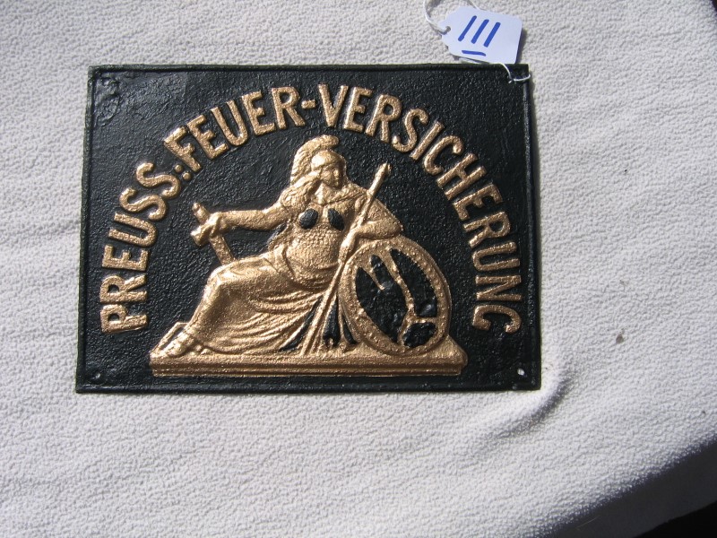 Preuss Feuer Versicherung Aktien. Prussian Fire I