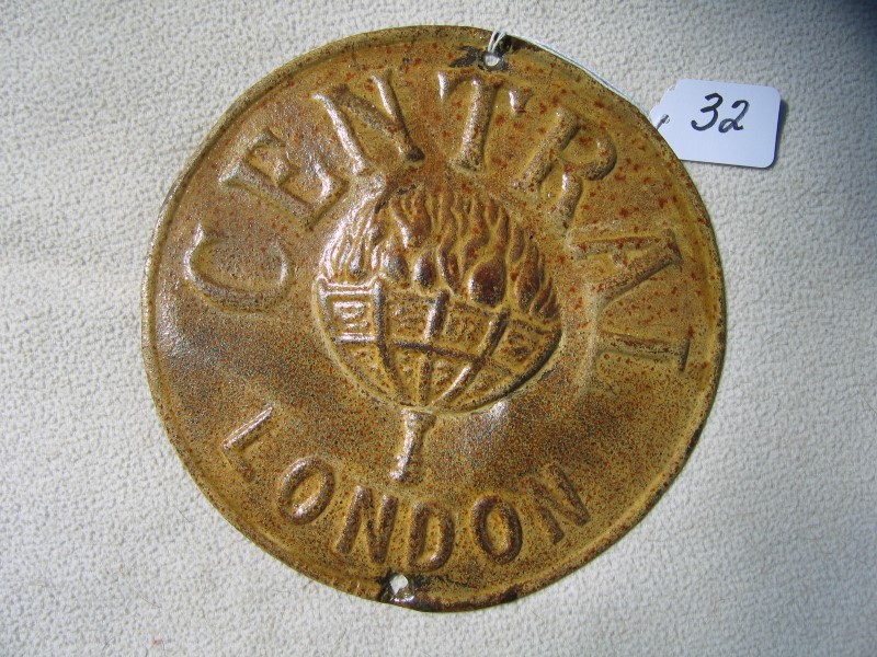 Central Insurance Company. Birmingham England. Tin