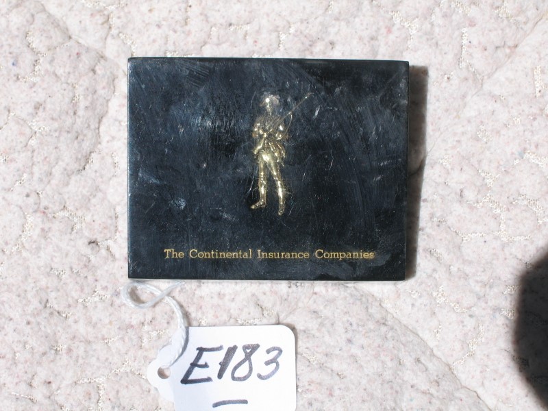 Continental Insurance Companies. Advertising Piece