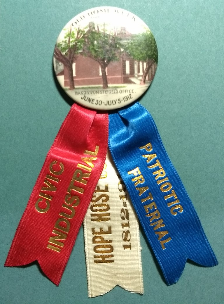 Hope Hose Co., Manheim PA Centennial Celebration b