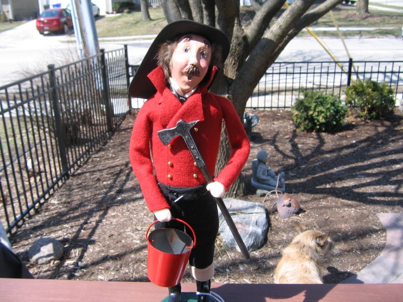 Fireman Collector "Doll". Byers Choice, Ltd. The