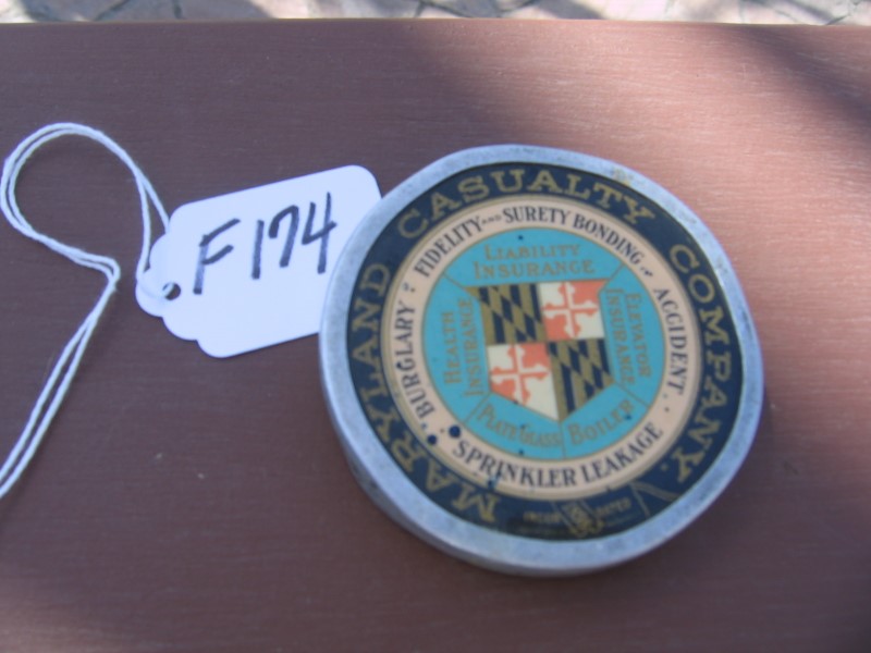 Maryland Casualty Company. Advertising Paperweigh