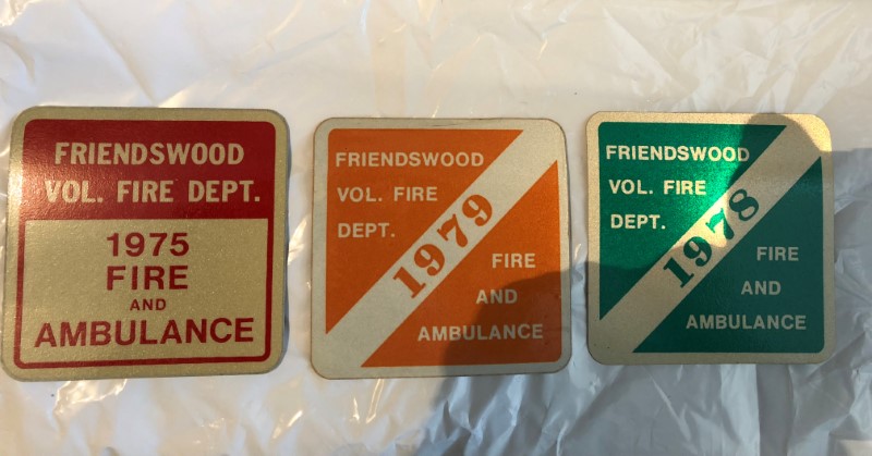 Friendswood Vol Fire Department. Texas House Tags