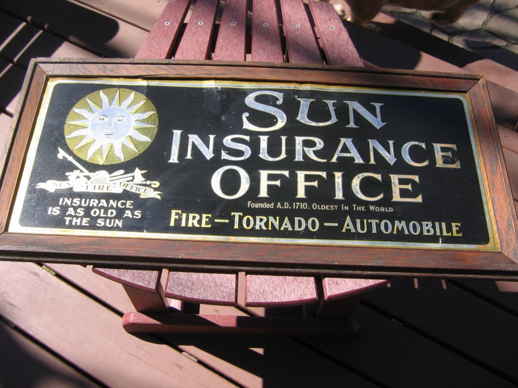 Sun Insurance Office. London England. In US 1882