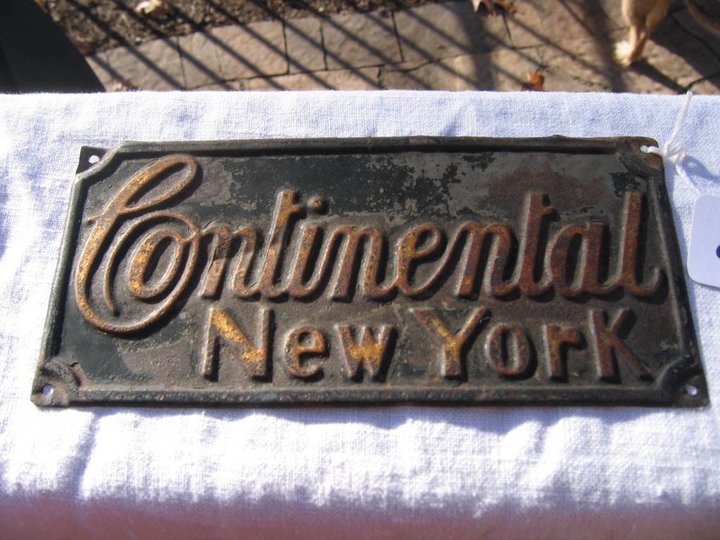 Continental Insurance Company. New York, New York