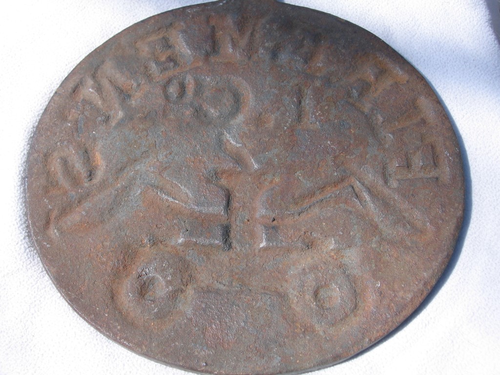 Firemen's Insurance Company. 1837-P. Raised Bord