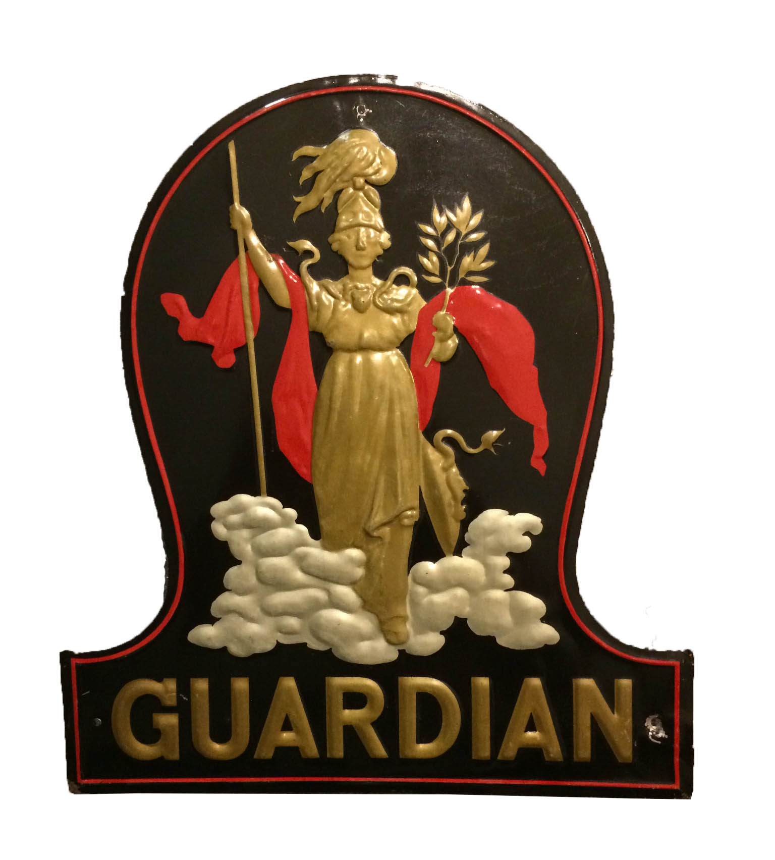 Guardian Assurance Company. London, England. Tin