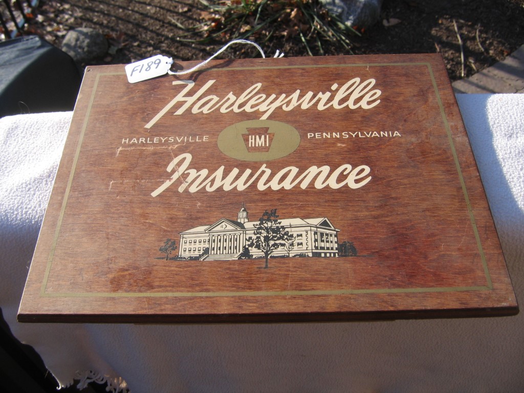 Harleysville Insurance Sign. Harleysville, Pennsyl